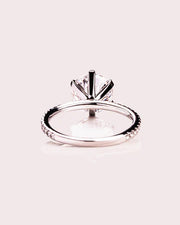 Conflict-Free Round Brilliant Cut Diamond Look Ring
